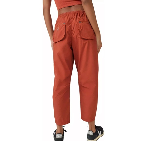 Free People Fly by Night Trek Pants Red Earth Color Women's Sizes XS or M NWOT - Picture 7 of 9